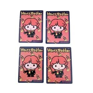 Harry Potter 2023 Ron Weasley Collector Cards Lot of 4
